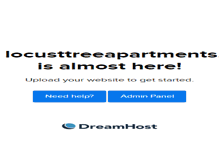 Tablet Screenshot of locusttreeapartments.com